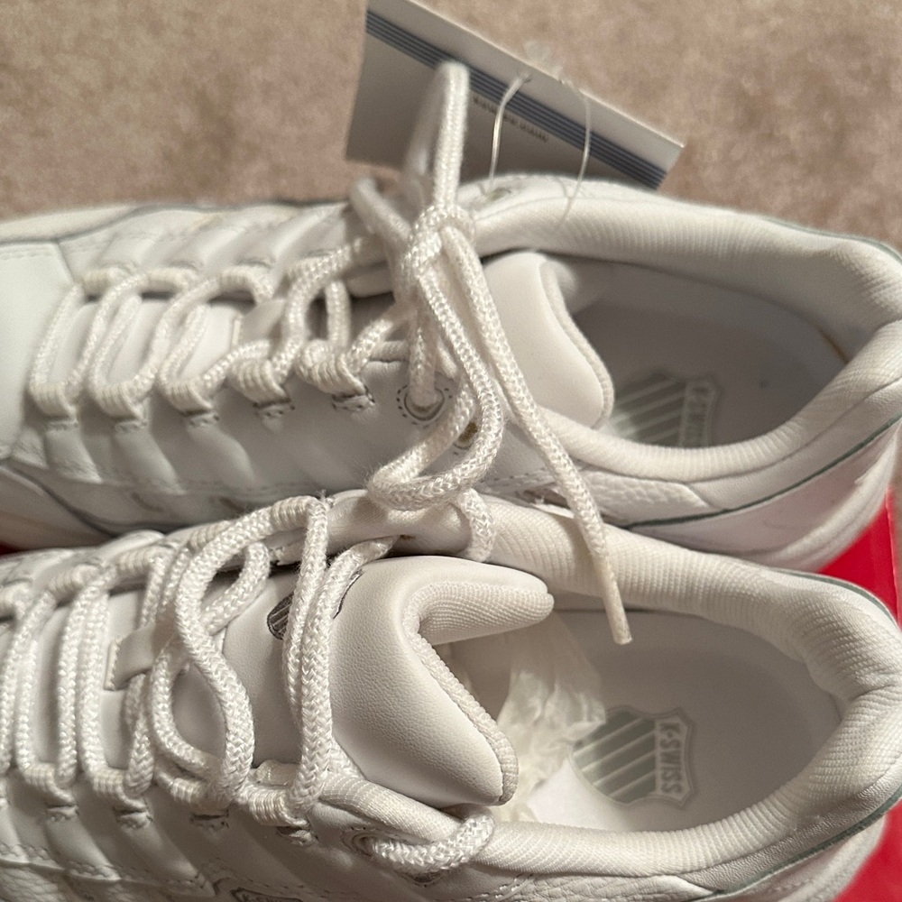 NWT - K-Swiss Classic White Sneakers - Picture 2 of 5